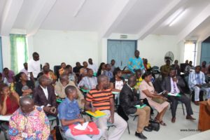 Photo des participants à l'atelier de renforcement des capacités des acteurs intervenant dans le domaine de l’évaluation environnementale